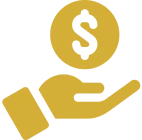 Financial support symbol illustration