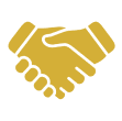 Symbol of agreement and partnership.